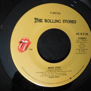 Rolling Stones-Miss You/Too Tough