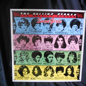 Rolling Stones-Some Girls Promo In Store Cardboard Poster 1978