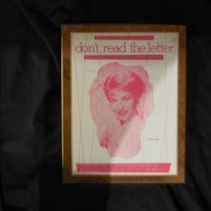 Patti Page-Perma Plaque award