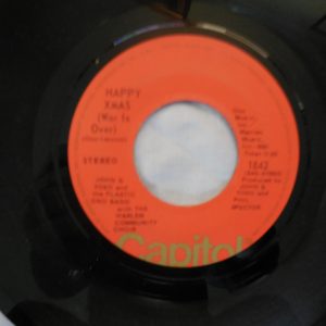 John Lennon-Happy Xmas (RARE Orange Label)
