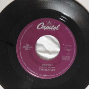 Beatles-Birthday- Mis-Press-Black Vinyl