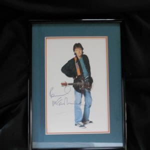 Paul McCartney-Framed Autograph w/LOA + COA
