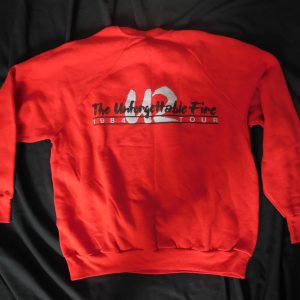 U2-Roadies -The Unforgettable Fire 1984 Tour Sweatshirt