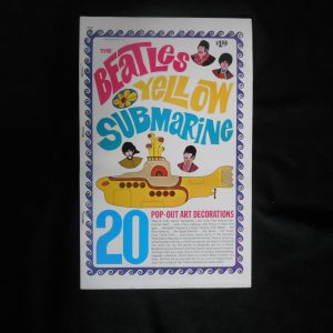 Beatles-Yellow Submarine-1968 Pop Out Art.