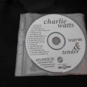 Charlie Watts(Rolling Stones) Warm and Tender (Advance)