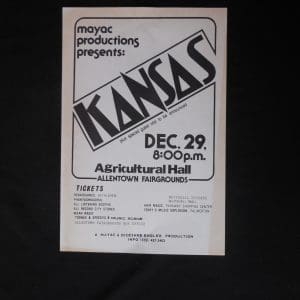 Kansas-1976-Allentown Pa. Poster