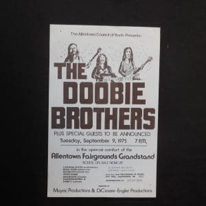 Doobie Brothers-1975-Allentown,Pa. Poster