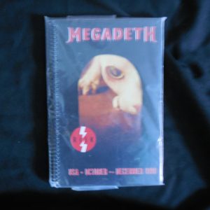 Megadeth-Roadies Tour Itinerary 1999