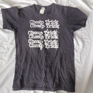 Cheap Trick -Roadies 1980 worn "Dream Police" Tour Shirt