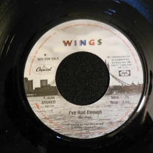 Paul McCartney-I"ve Had Enough-Promo