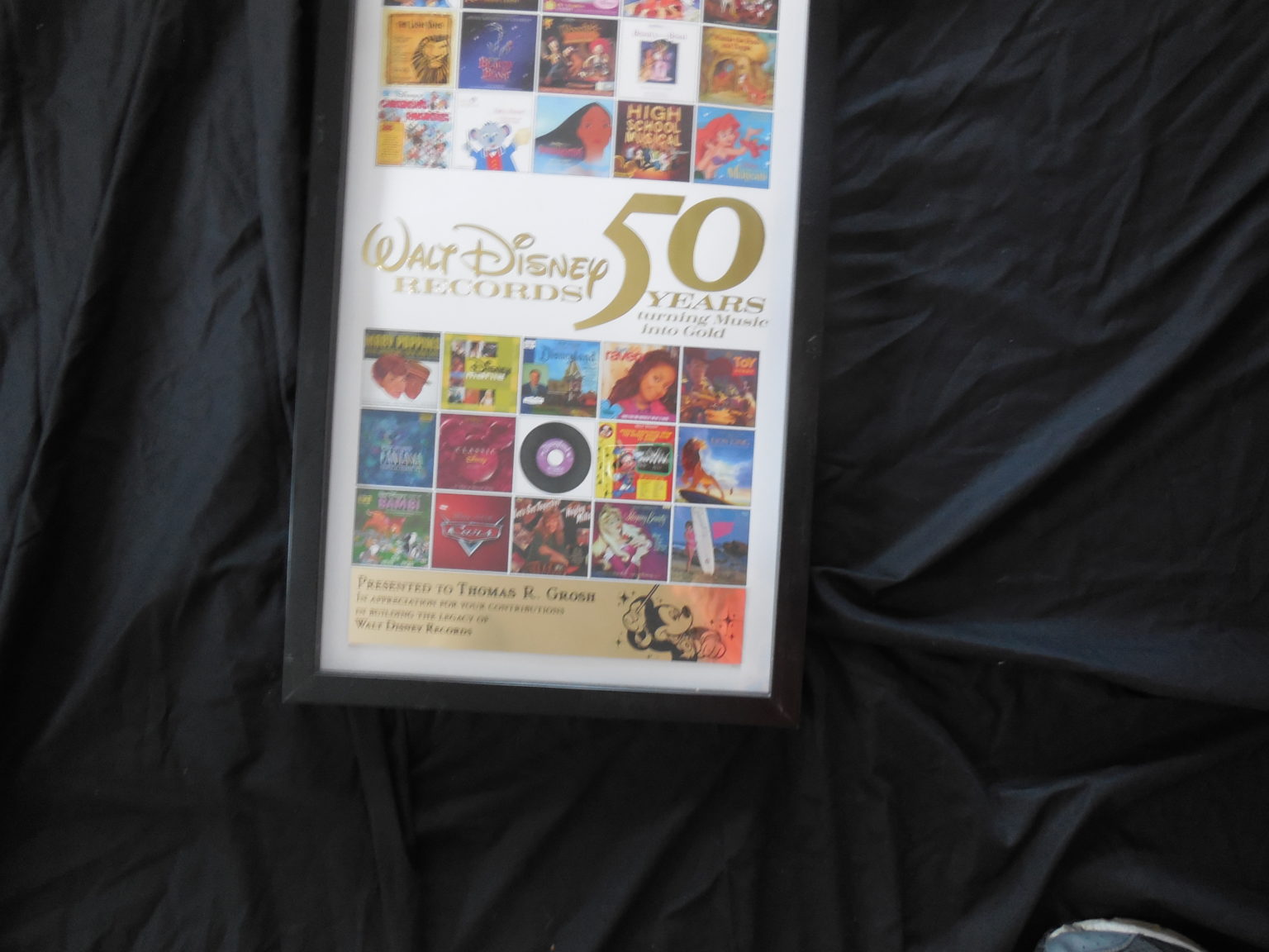 Walt Disney50 Years Turning Music Into GoldAward Very English and