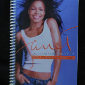 Janet Jackson-Roadies Only-All For You Tour 2002-Tour Itin-Part #3 Japan and Lost Cities