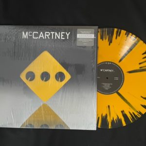 Paul McCartney-III-3333-Yellow/Black Splatter Vinyl