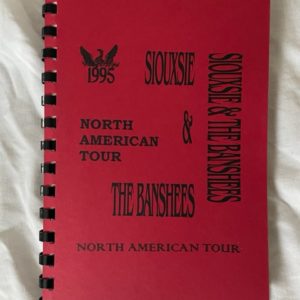 Siouxsie & Banshees 1995 North American Tour Itin.