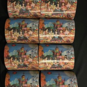Rolling Stones- 8- (8"x8") 3-d "Satanic Majesties Request" Lenticulars