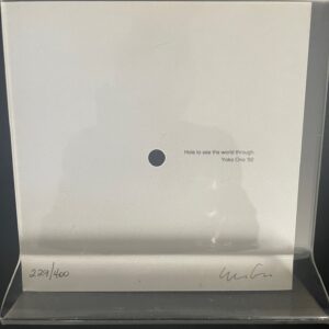 Yoko Ono(John Lennon)"Hole To See The World Through"Promo-Autographed!!!