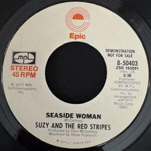 Suzy & Red Stripes(Paul Mccartney) -Scarce Demonstration Promo